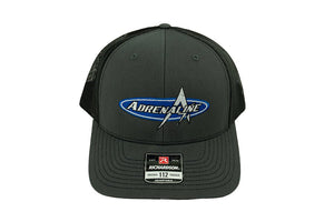 Adrenaline Richardson 112 Snapback Trucker Hat - Charcoal / Black - Adrenaline