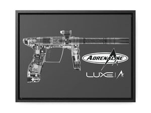 Adrenaline Luxe X-Ray Gallery Wrap with Black Floater Frame - Adrenaline