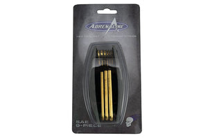 Adrenaline Titanium Nitride Folding SAE Hex Tool Set - Adrenaline